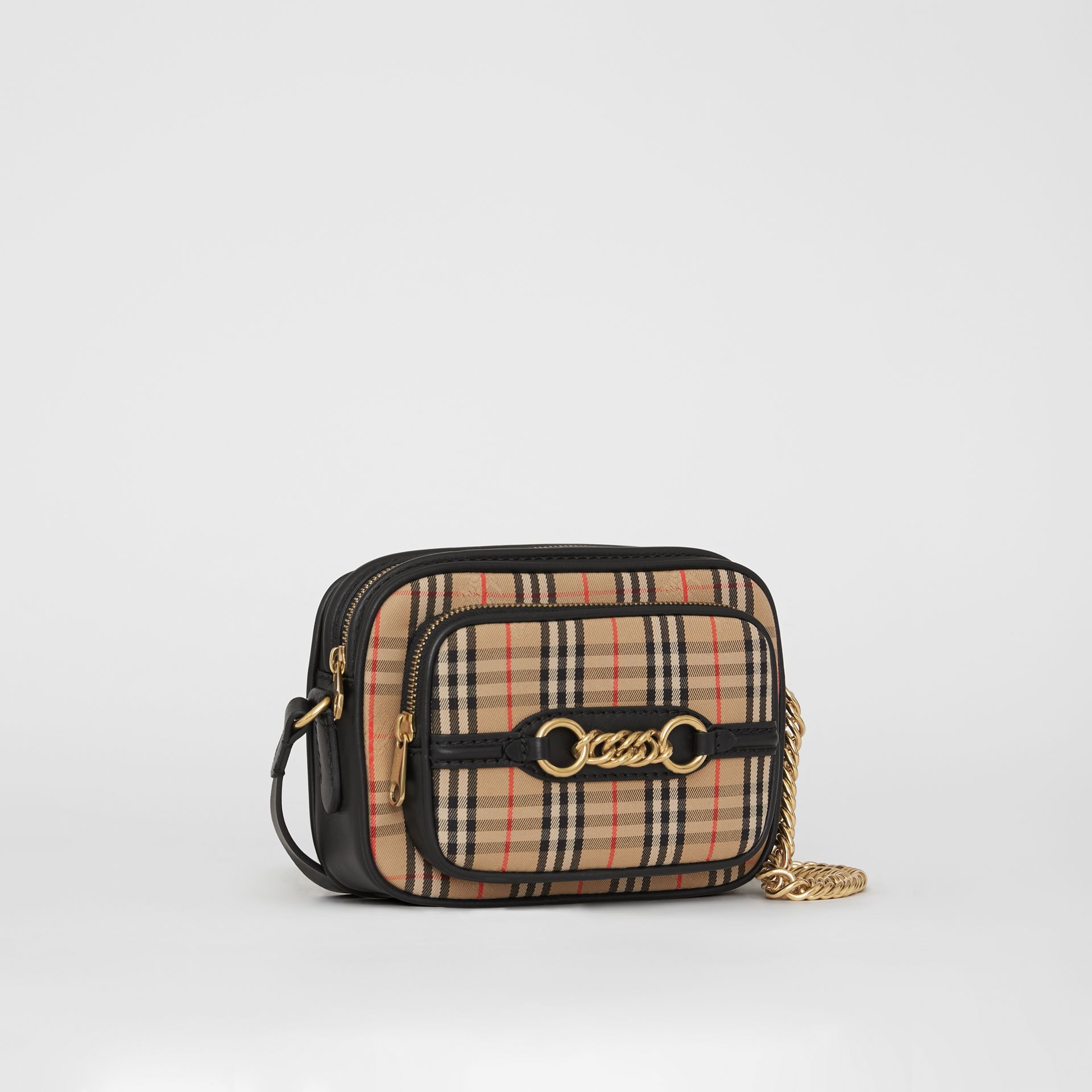 Burberry the 1983 outlet check link camera bag